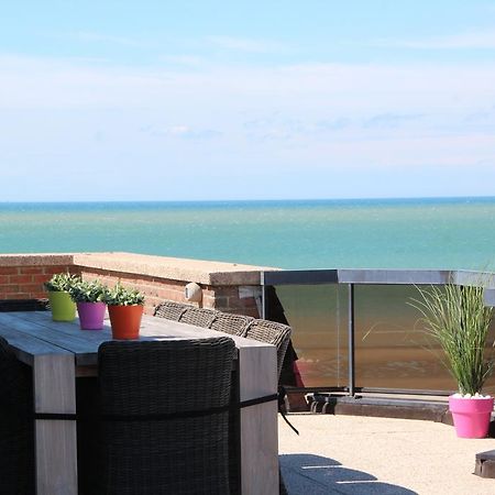 Appartement Duplex Penthouse Plaza à La Panne Chambre photo